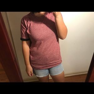 Red Short Sleeve T Shirt